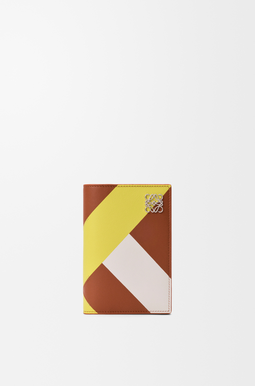 LOEWE アナグラム パスポートカバー（カーフ） マルチカラースクワラル
