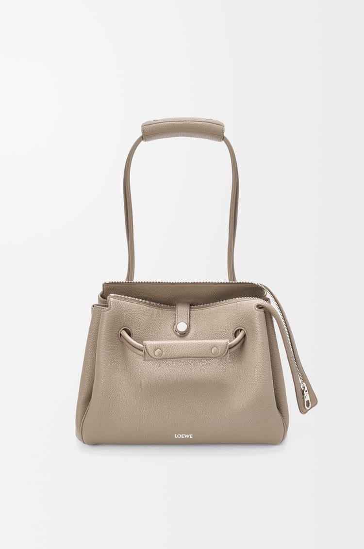 LOEWE Medium Madrid bag in supple grained calfskin Clay