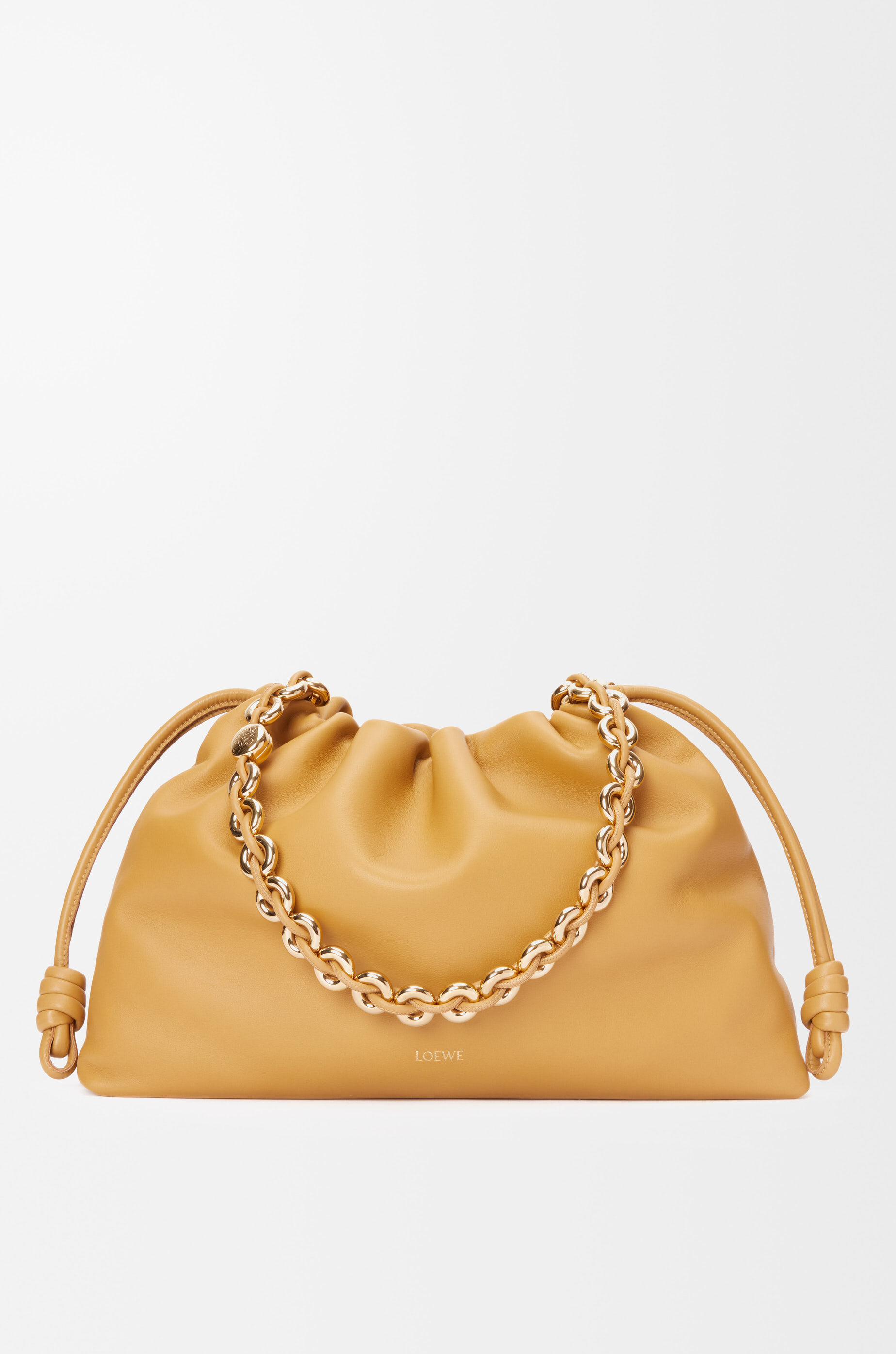フラメンコパース ラージ（メローナパラム） ベージュ - LOEWE