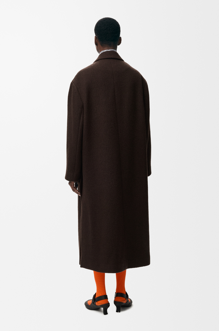 LOEWE Abrigo en cashmere Marrón