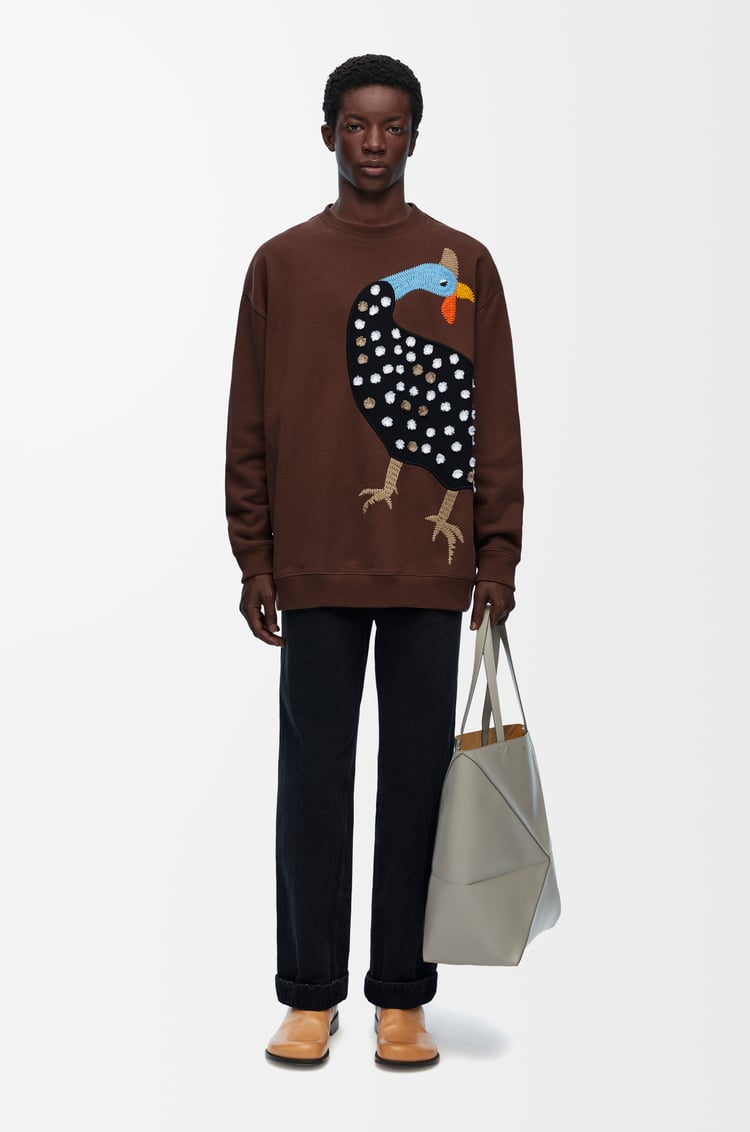 LOEWE Straight leg jeans in denim Washed Black