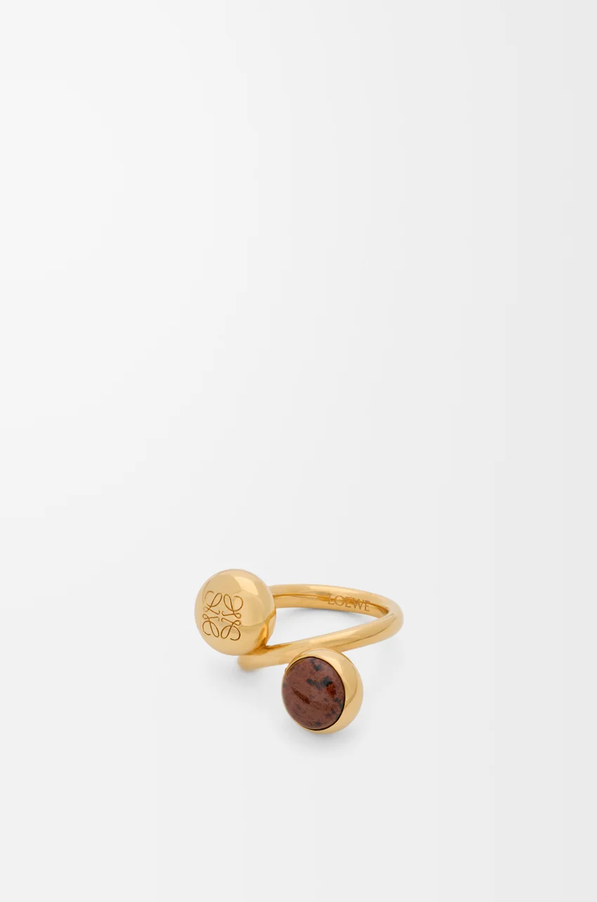 Anagram Pebble ring