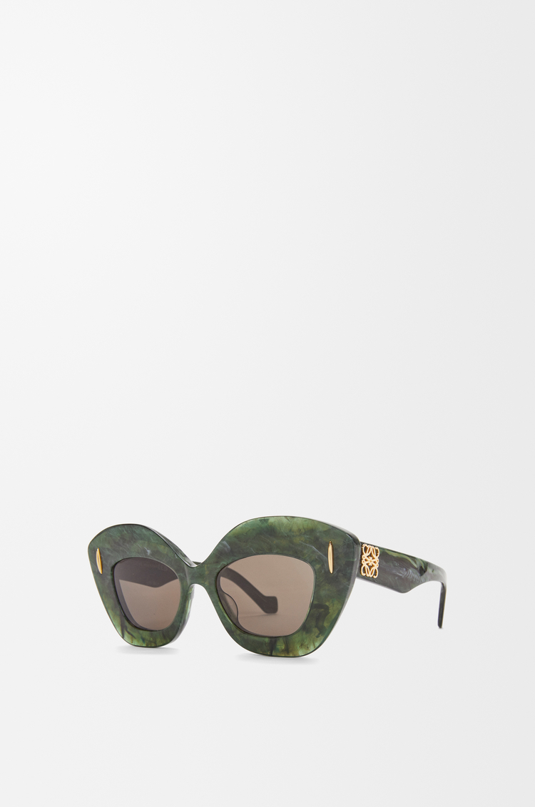 LOEWE Retro Screen sunglasses  Marble Green