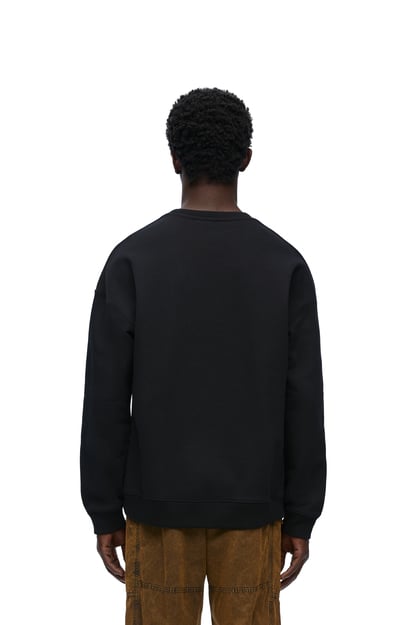 LOEWE Relaxed fit sweatshirt in cotton Black plp_rd