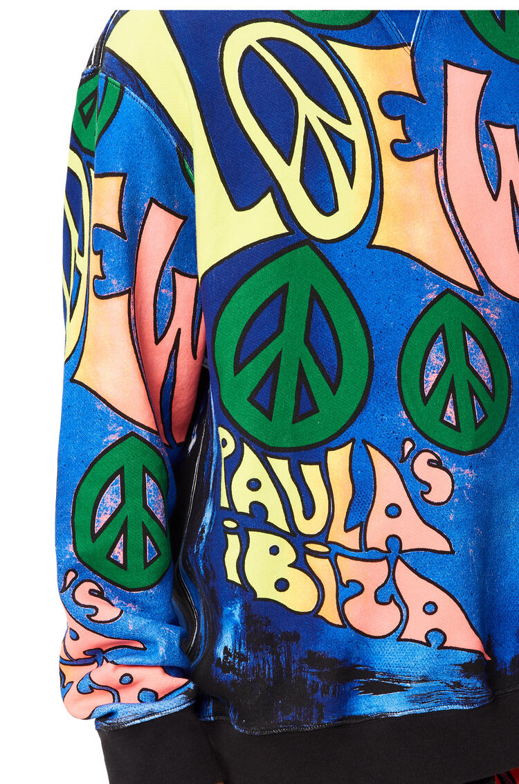 LOEWE Sudadera en algodón con estampado Paula's peace Multicolor pdp_rd