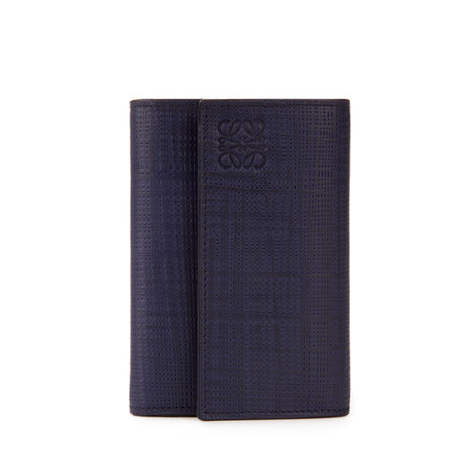 LOEWE Small Vertical Wallet Navy Blue LOEWE Small Vertical Wallet Navy Blue all