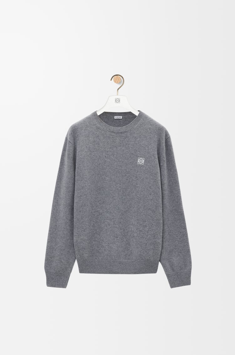 LOEWE Pull en laine Gris Chiné