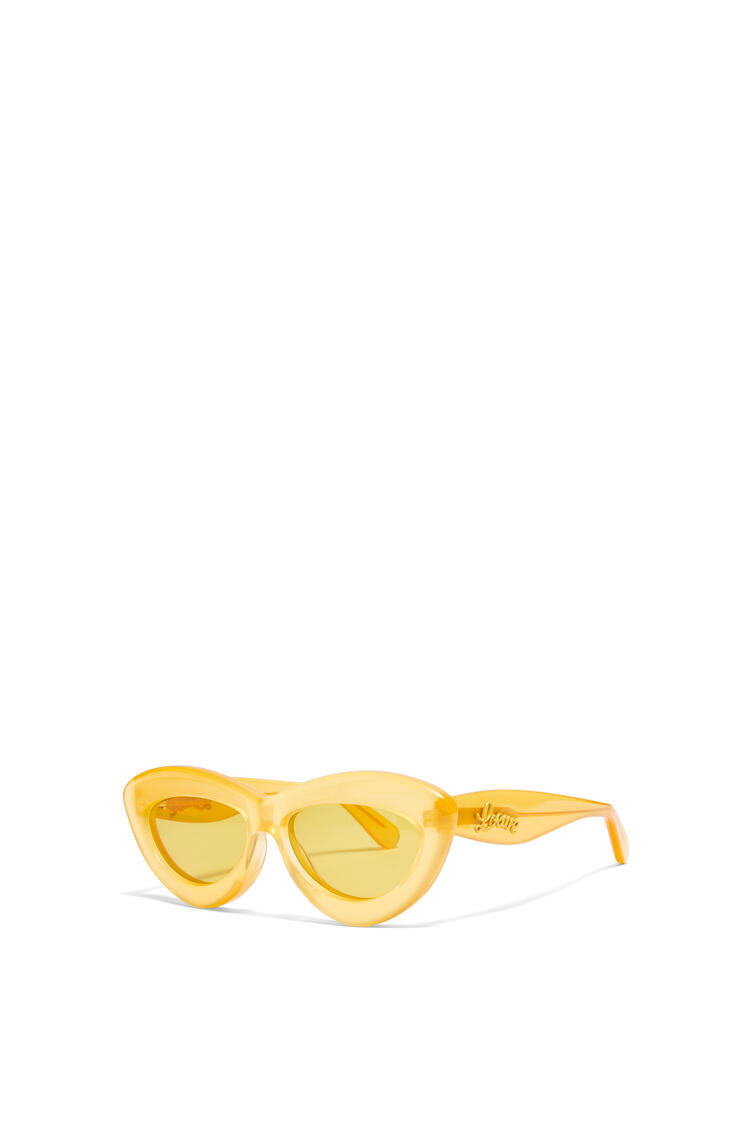 LOEWE Cateye sunglasses in acetate Canary Yellow
