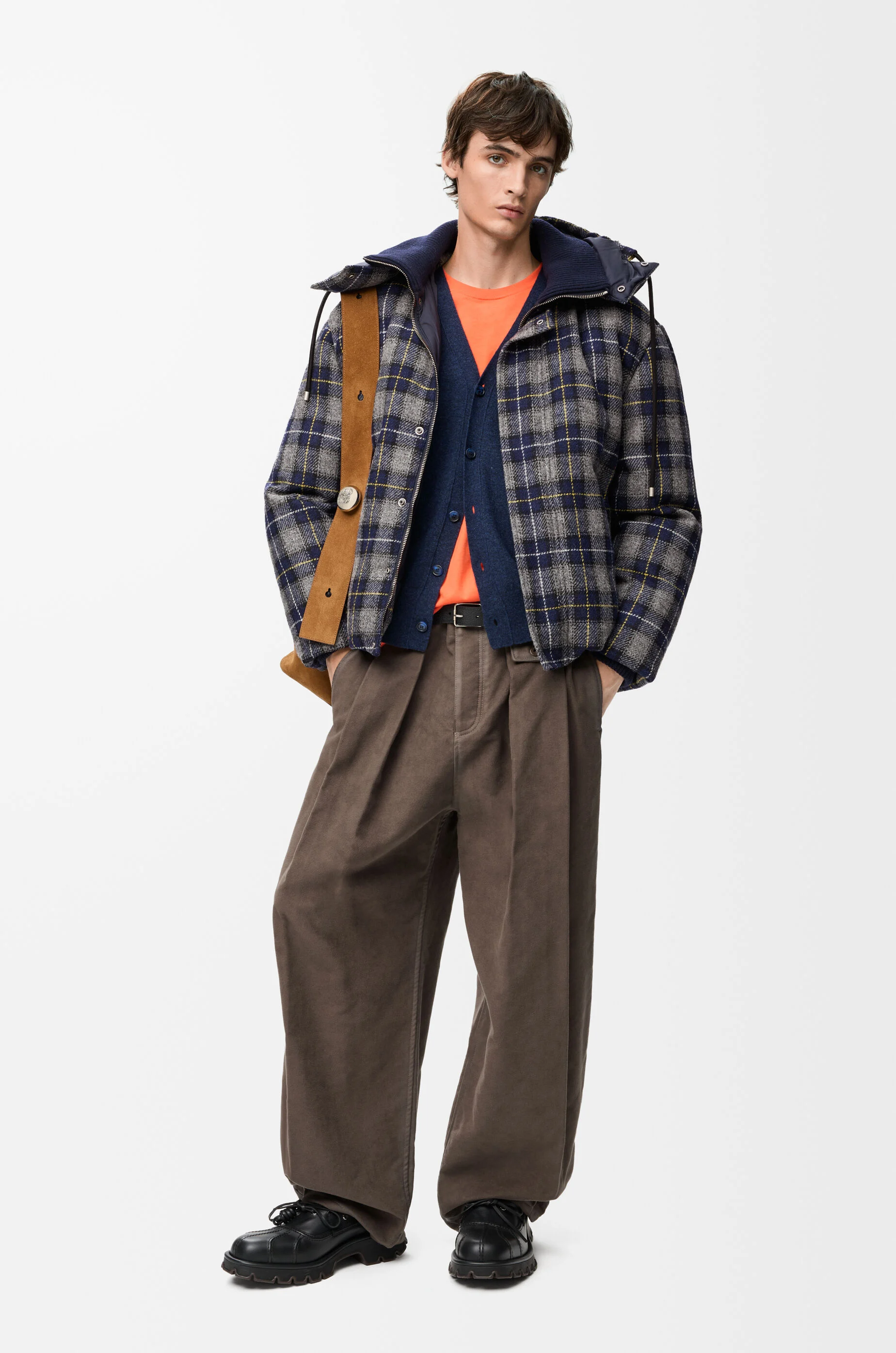 ロエベ × オン パファージャケット ダウンジャケット size S メンズ LOEWE】x On - フード付き中わたジャケット (LOEWE/ダウンジャケット