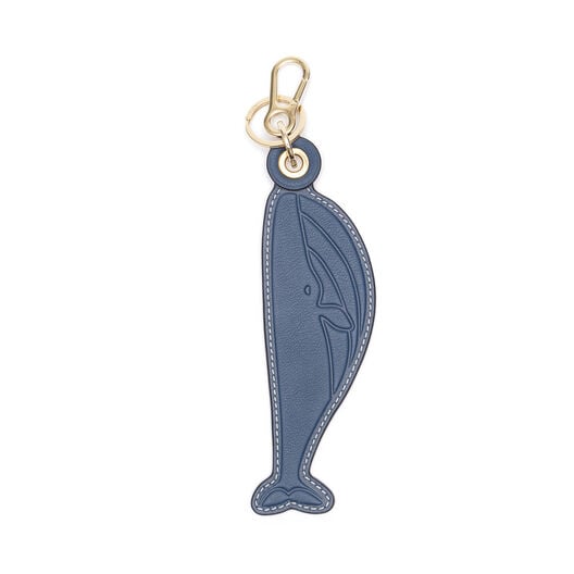LOEWE Whale Leather Charm Varsity Blue/Marine LOEWE Whale Leather Charm Varsity Blue/Marine all