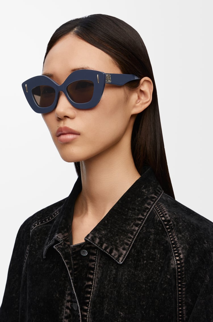 LOEWE Gafas de sol Retro Screen  Azul Marino