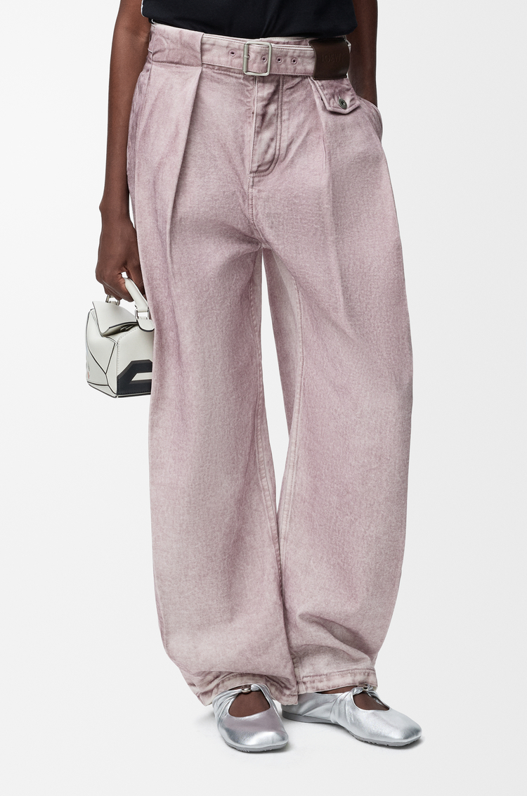 LOEWE Jeans in denim Rosa