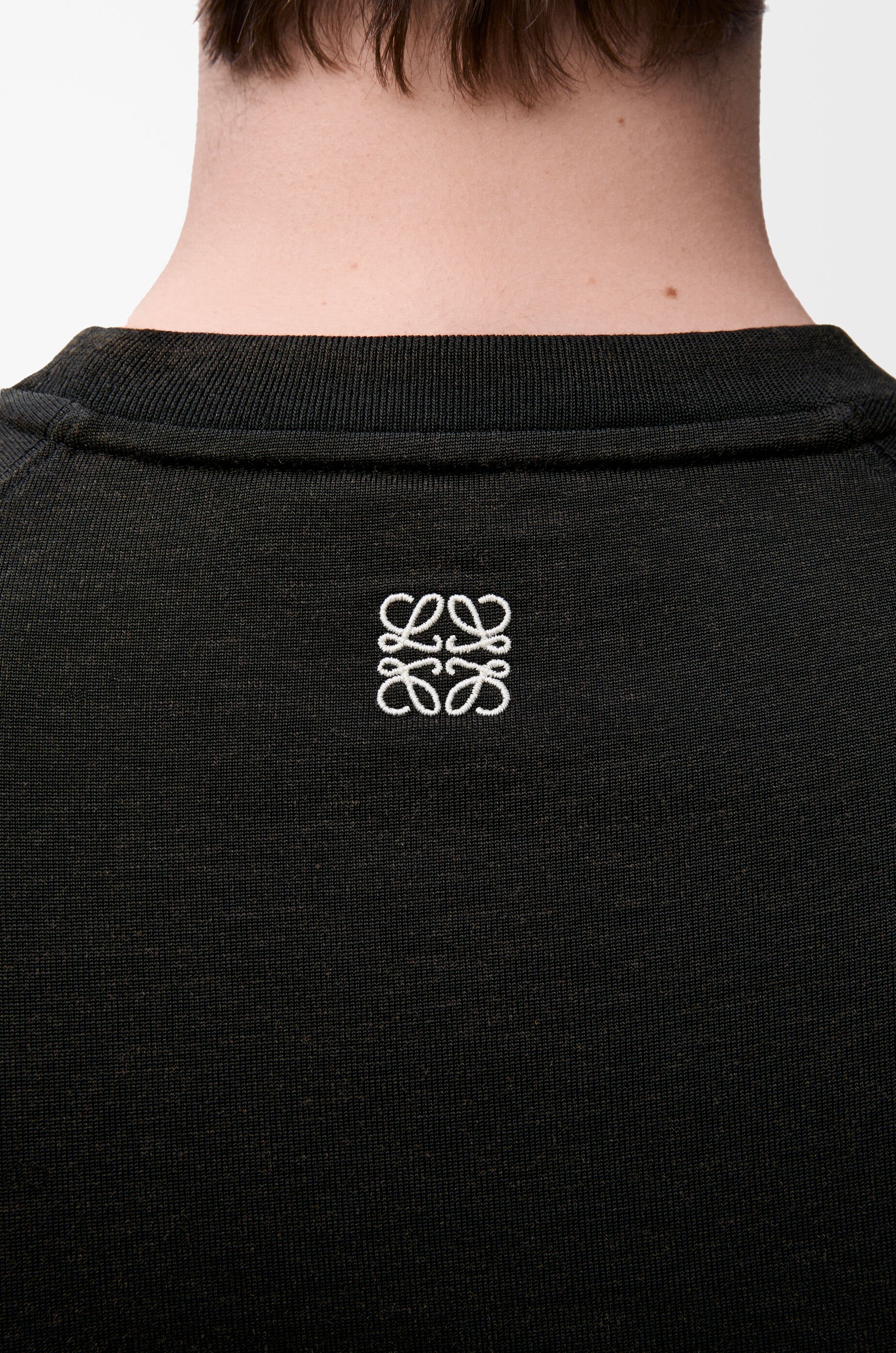 新しいコレクション Sleeveless T-shirt in cotton and viscose Black - LOEWE トップス