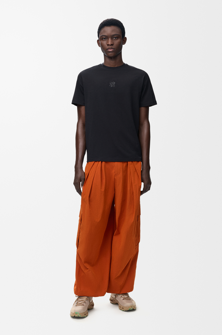 LOEWE T-shirt in technical jersey Black