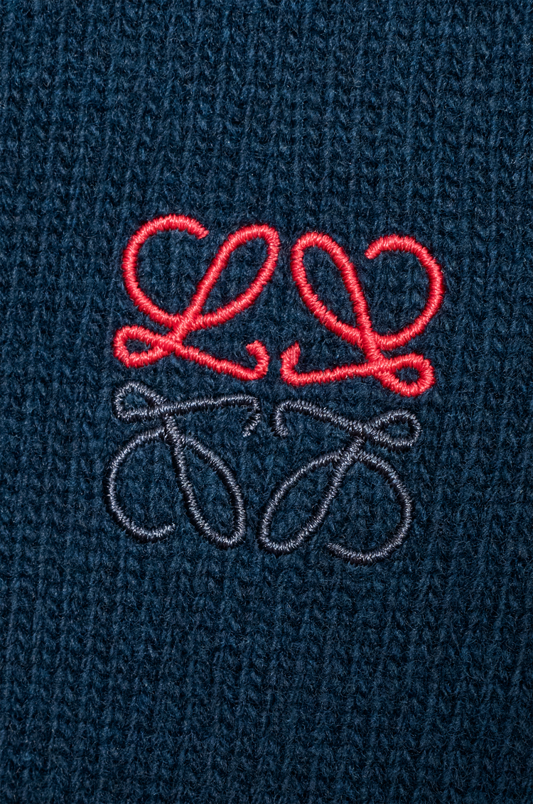 LOEWE Jersey en lana Azul Marino