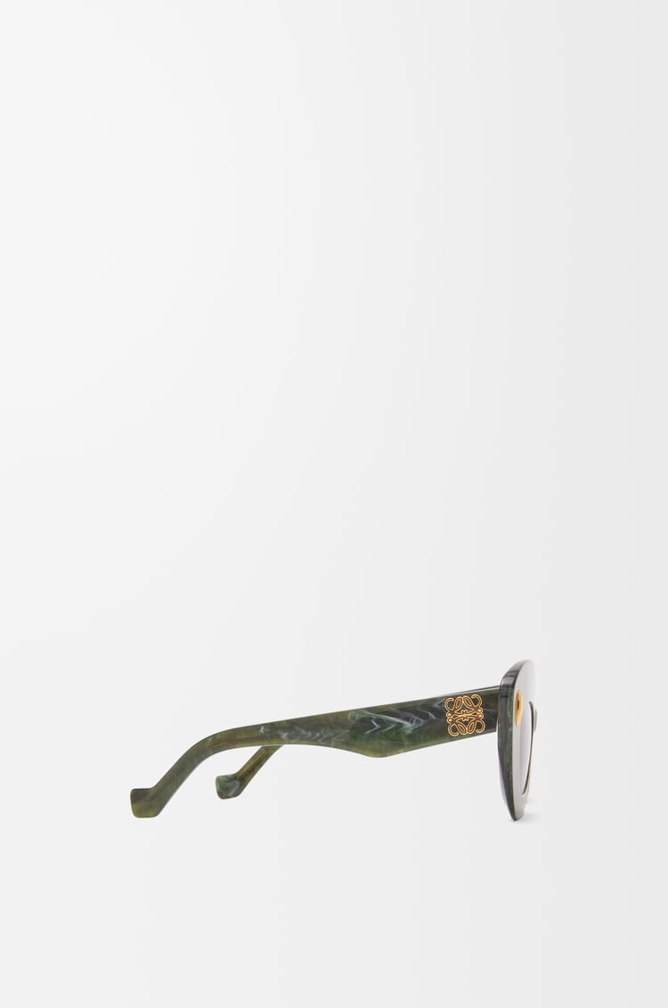 LOEWE Retro Screen sunglasses  Marble Green