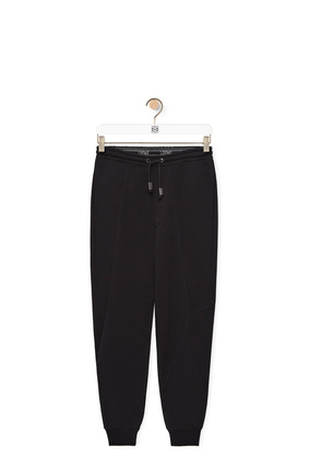 LOEWE Puzzle jogging trousers in cotton Black
