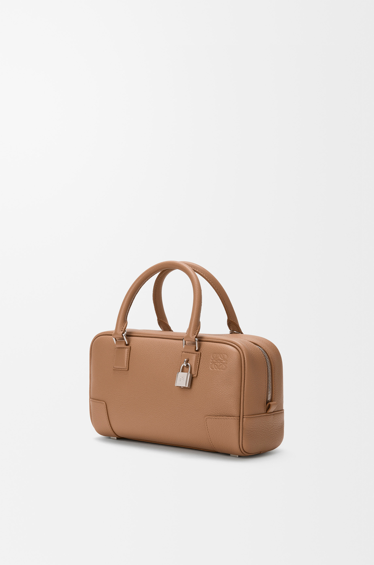 LOEWE Amazona 23 bag in soft grained calfskin Mocha