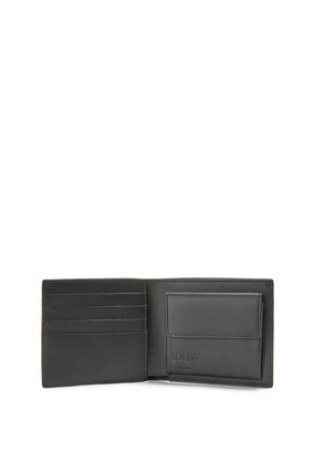 LOEWE Puzzle stitches bifold coin wallet in smooth calfskin Apple Green plp_rd