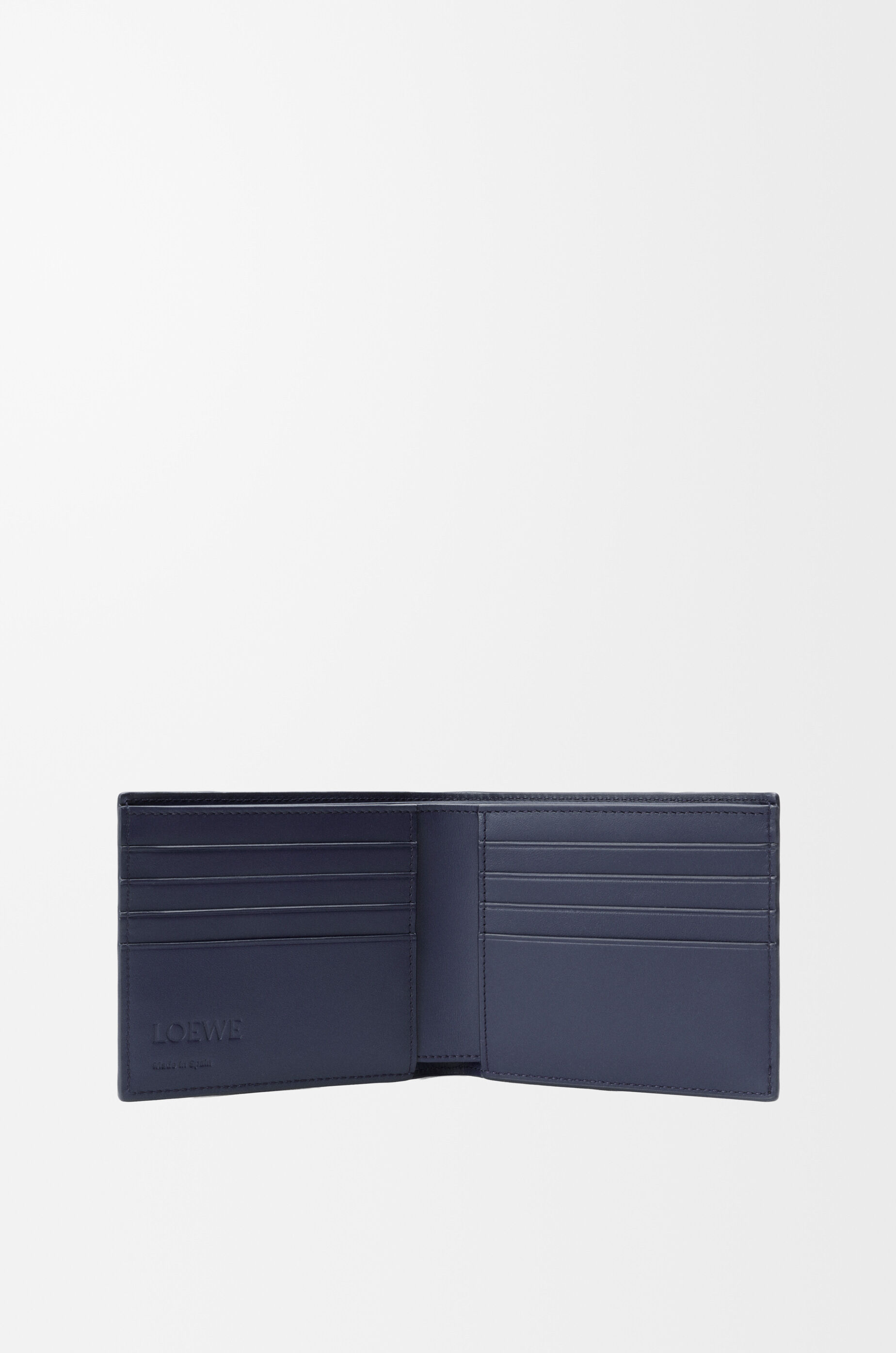 Puzzle bifold wallet in classic calfskin Multicolor - LOEWE USA