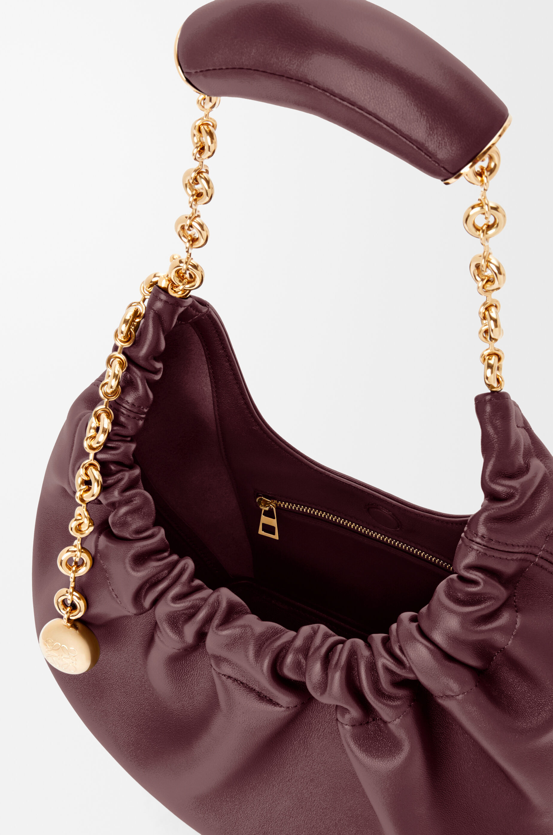 スクイーズバッグ スモール（メローナパラム） レッド - LOEWE