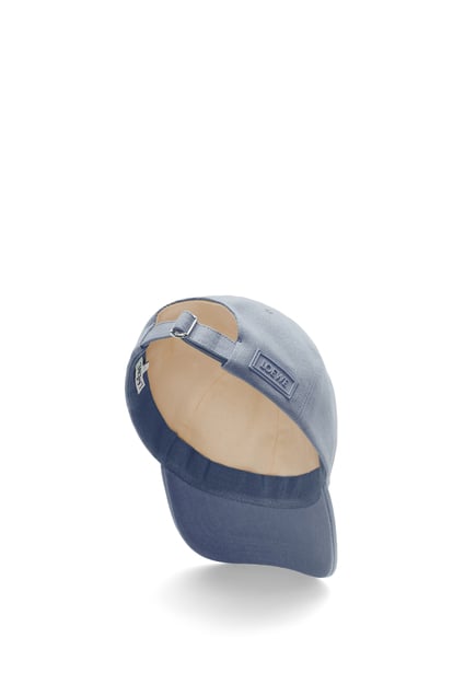 LOEWE Patch cap in canvas Olympic Blue plp_rd