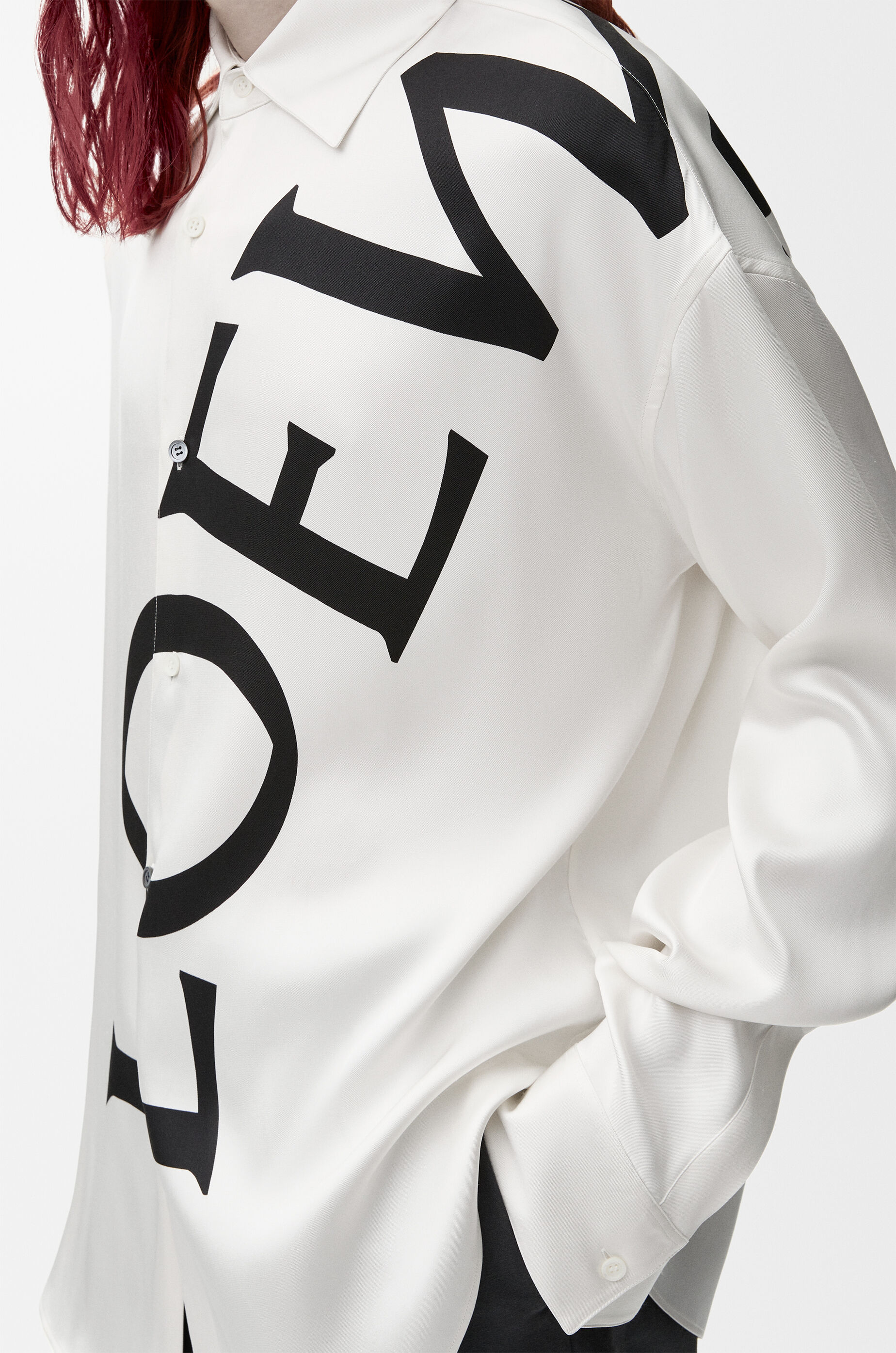 シャツ(シルク) ホワイト - LOEWE シャツ(シルク) ホワイト - LOEWE