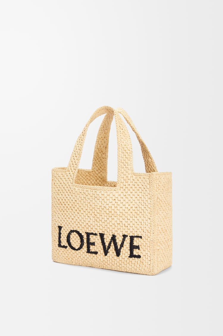 LOEWE ロエベフォント トート スモール（ラフィア） ナチュラル