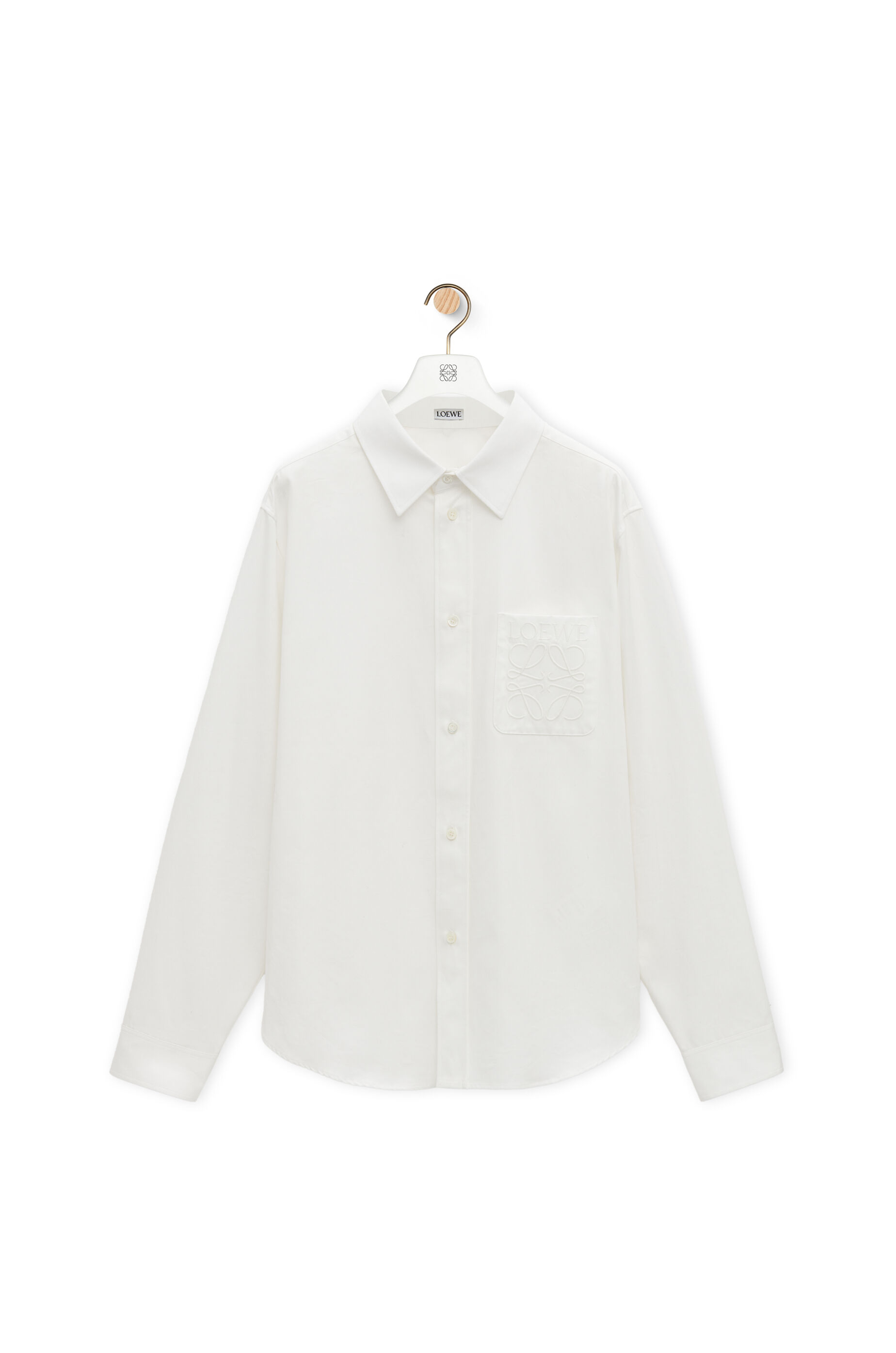 Shirt in cotton White - LOEWE