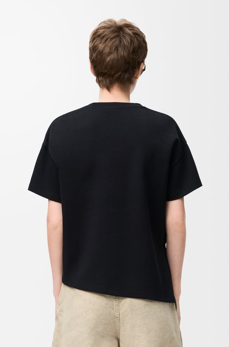 LOEWE アシンメトリー Tシャツ（コットンブレンド） ブラック