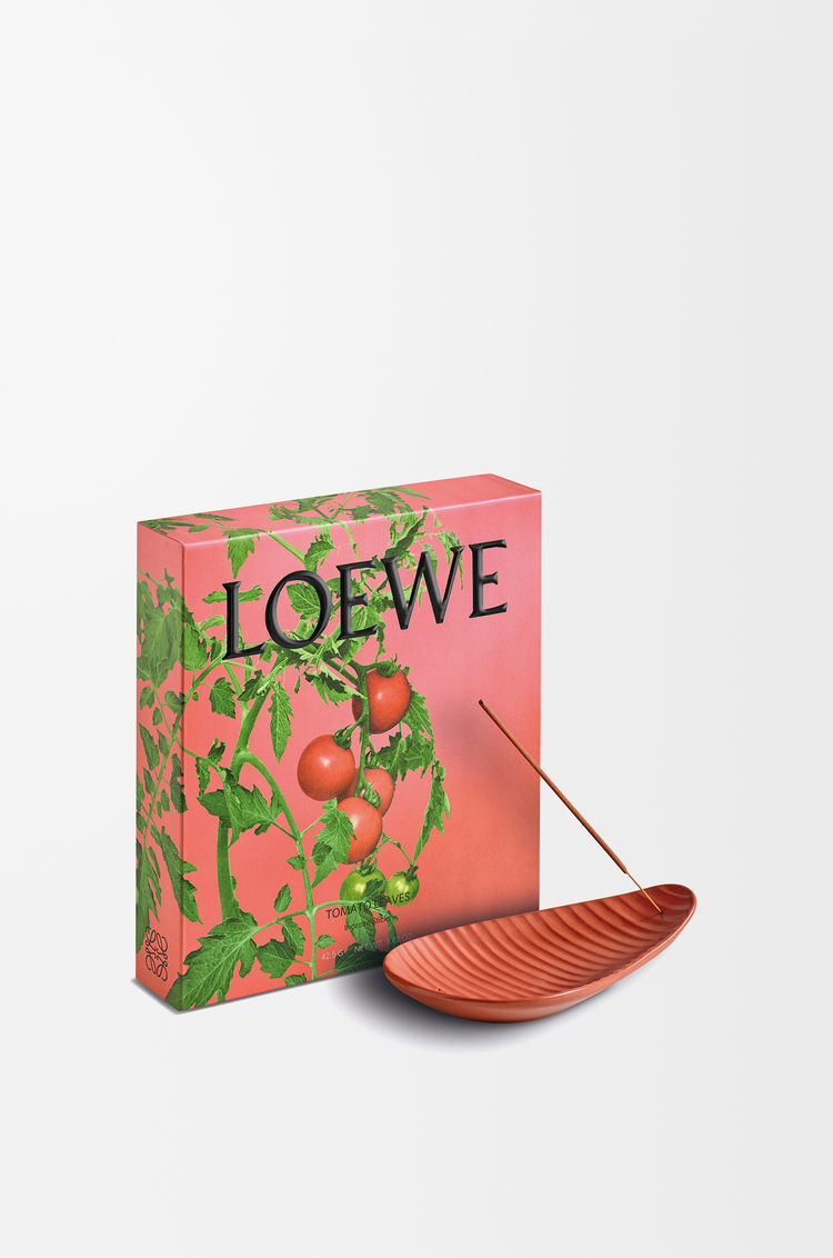 LOEWE Tomato Leaves incense set Red