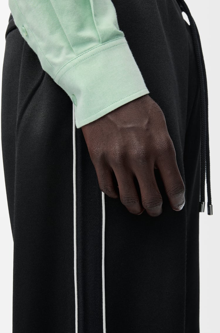 LOEWE Tracksuit trousers in technical jersey Black