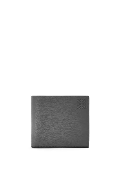 LOEWE Bifold wallet in soft grained calfskin 炭灰色 plp_rd