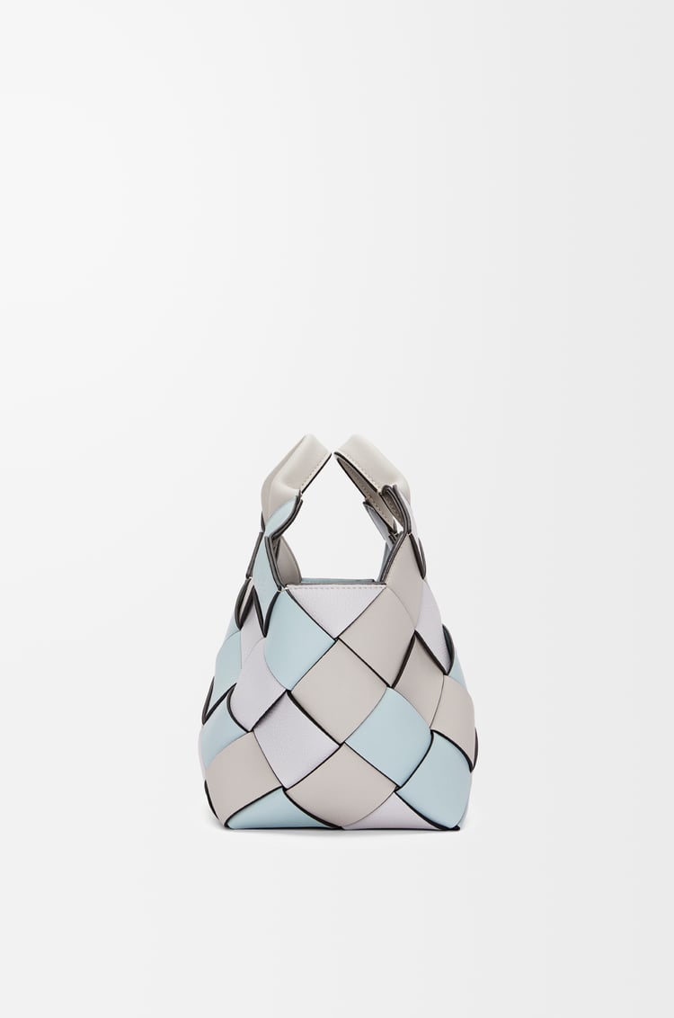 LOEWE WOVEN BASKET SMALL BAG Ghost/Acqua