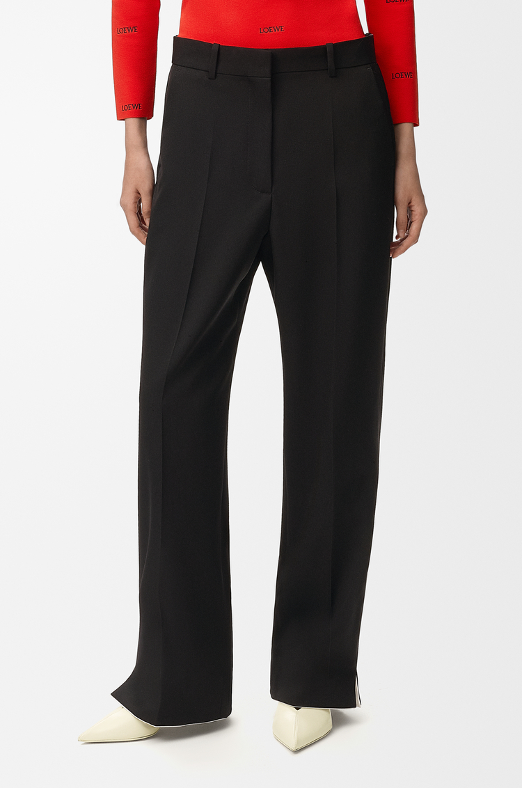 LOEWE Trousers in wool Black