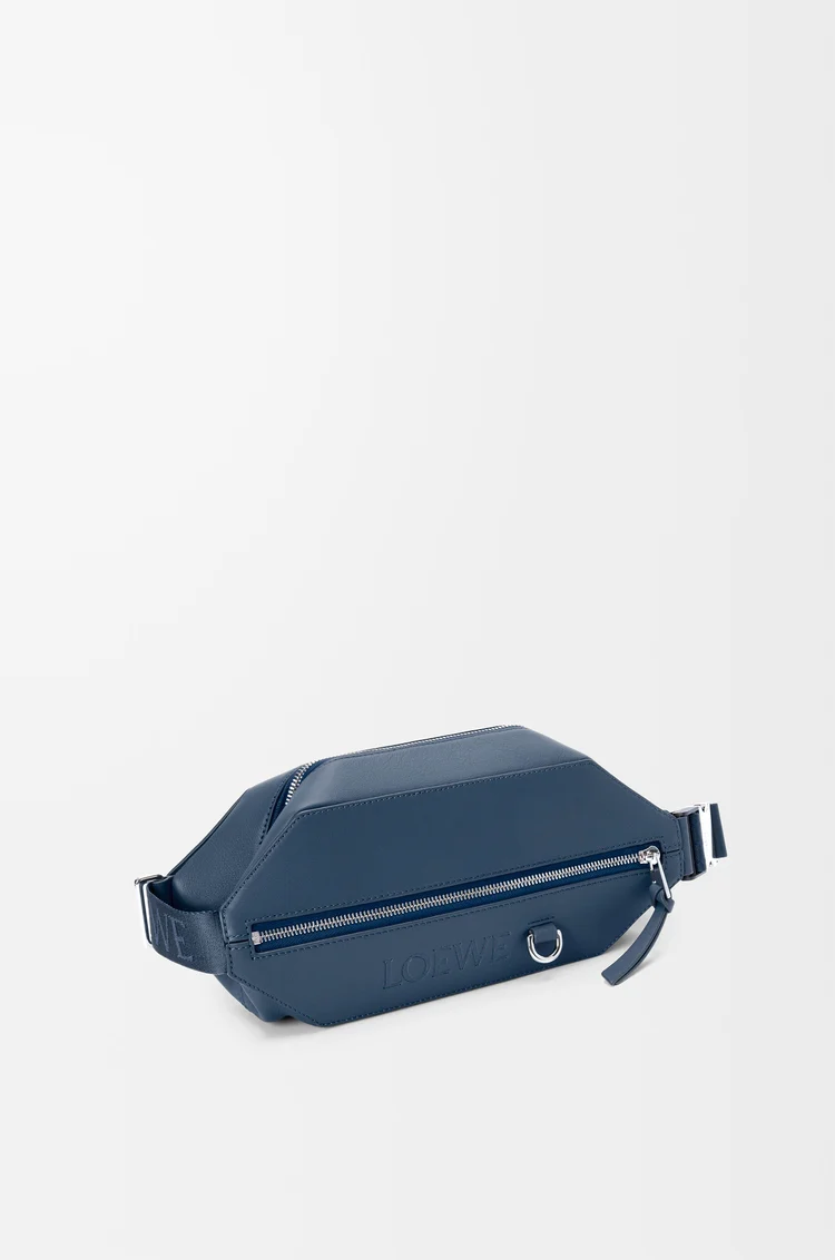 LOEWE Convertible sling in classic calfskin Indigo Dye