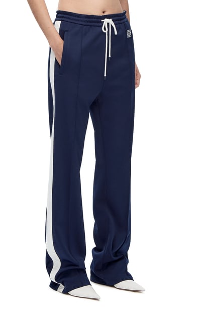 LOEWE Tracksuit trousers in technical jersey Marine plp_rd