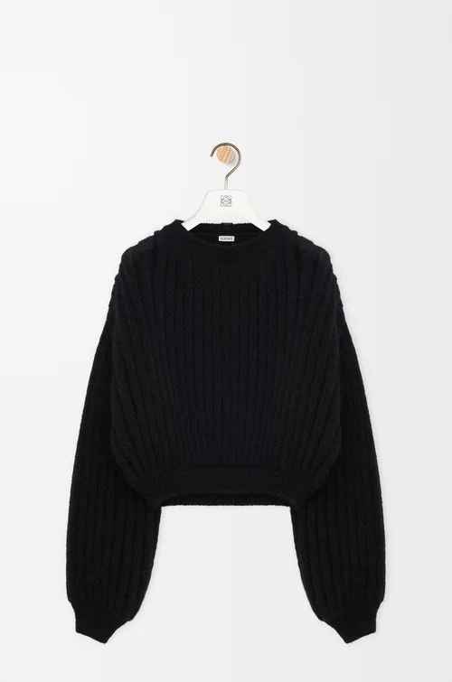 LOEWE Jersey en mezcla de mohair Negro