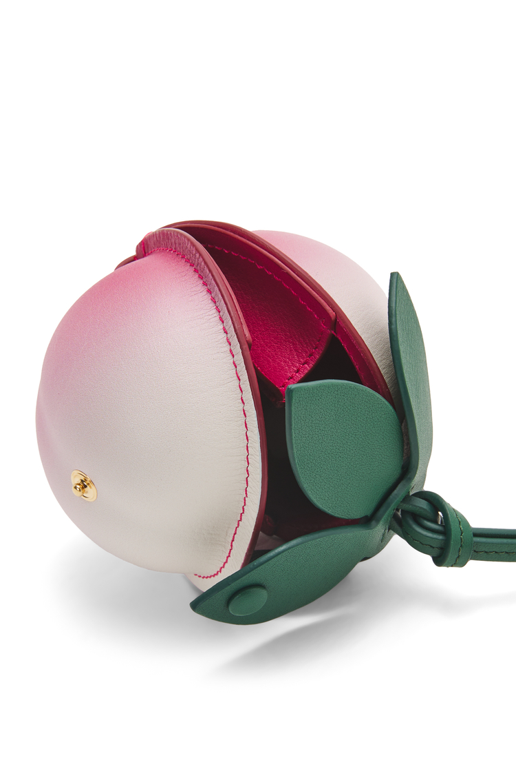 Peach pouch in classic calfskin Peach Bloom - LOEWE