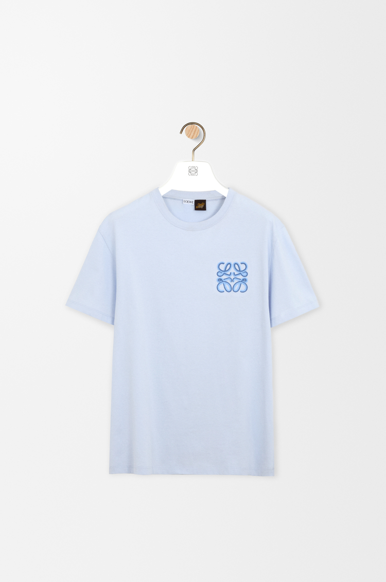 LOEWE Relaxed fit T-shirt in cotton Light Blue