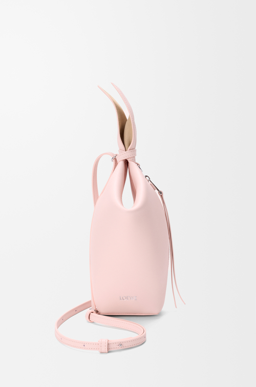 LOEWE Scarf backpack in smooth calfskin Crystal Pink