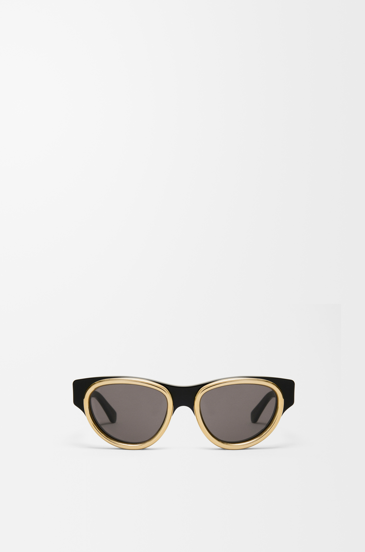 LOEWE Gafas de sol Mini Anagram Swan Negro