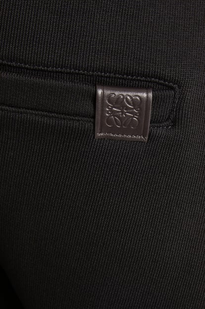LOEWE Pantalón de chándal Puzzle en algodón Negro plp_rd