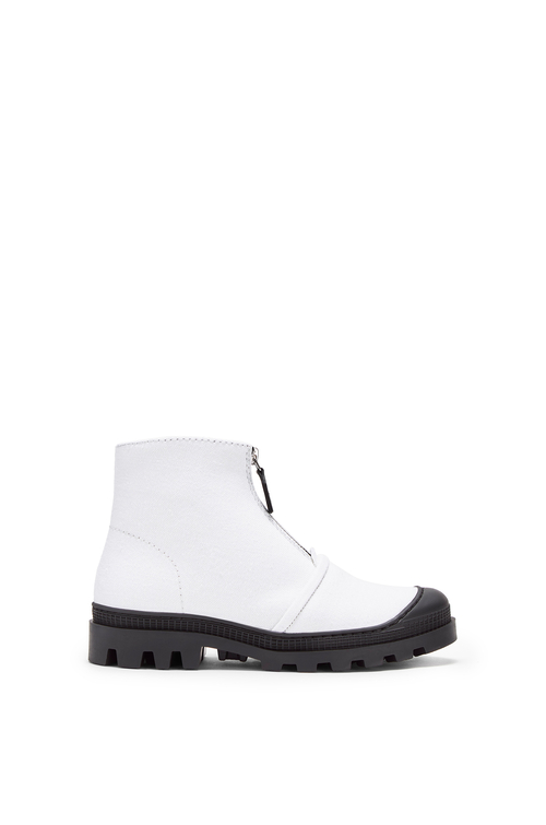 LOEWE ZIP BOOT White
