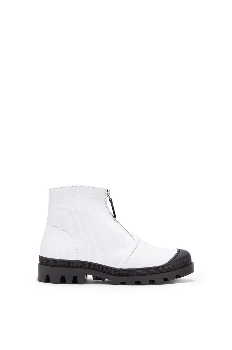 LOEWE ZIP BOOT White