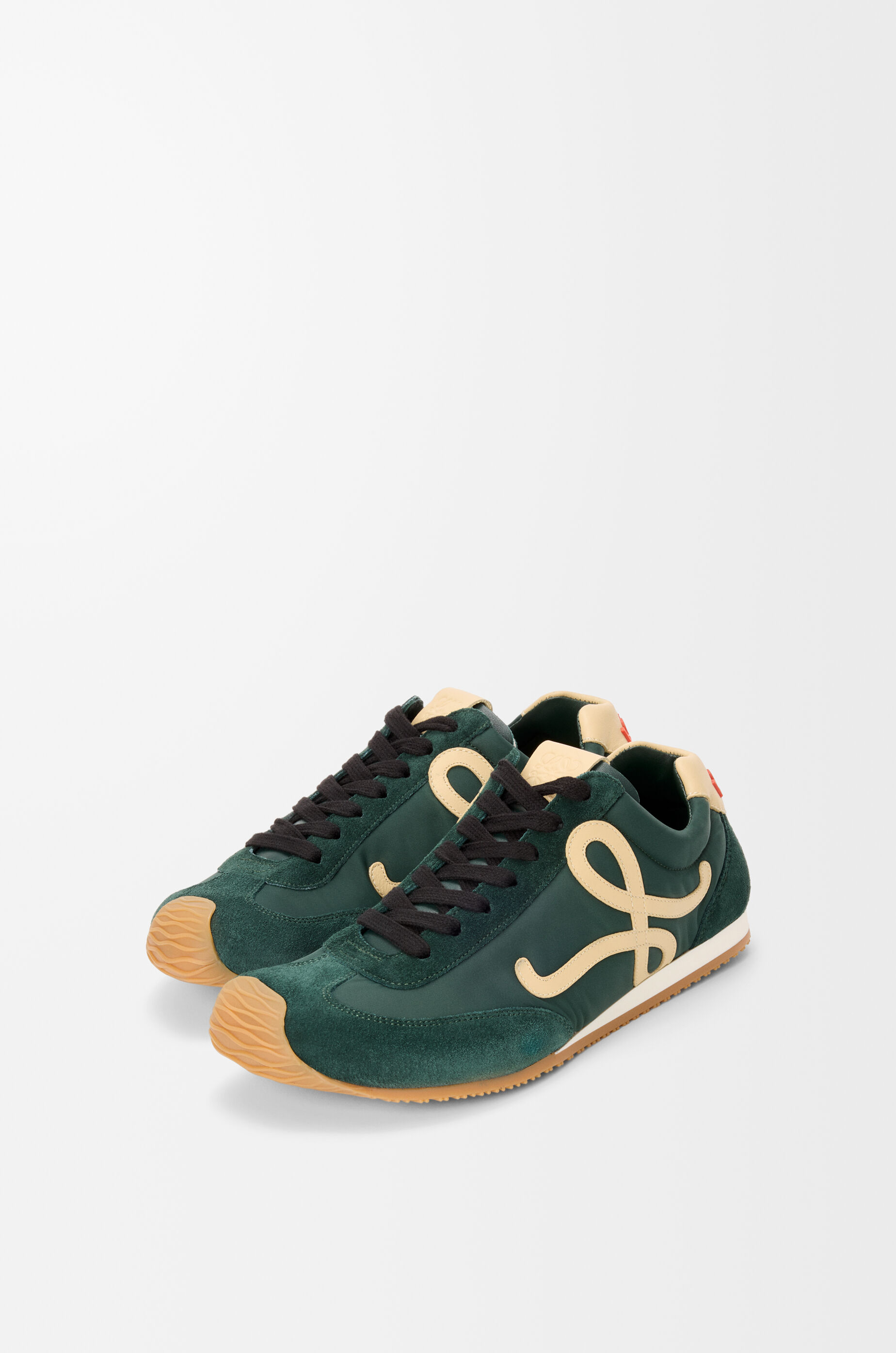 バレエランナー 2.0（ナイロン&カーフ） グリーン - LOEWE