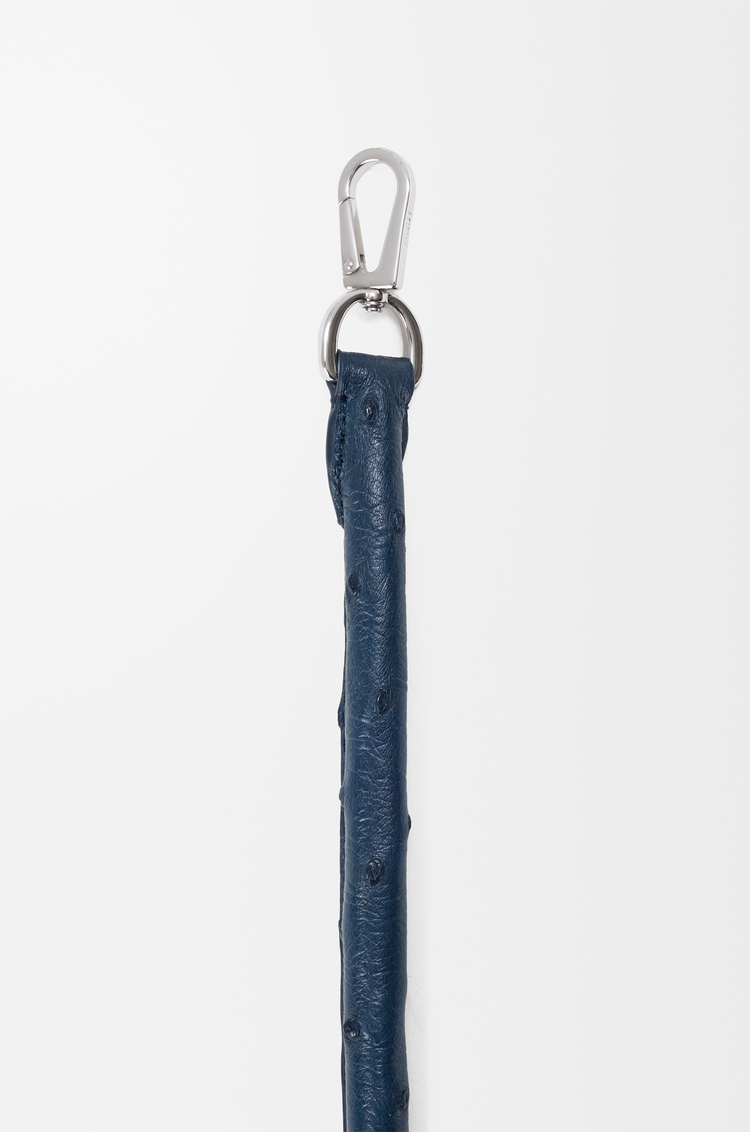 LOEWE Strap in ostrich Green/Navy Blue