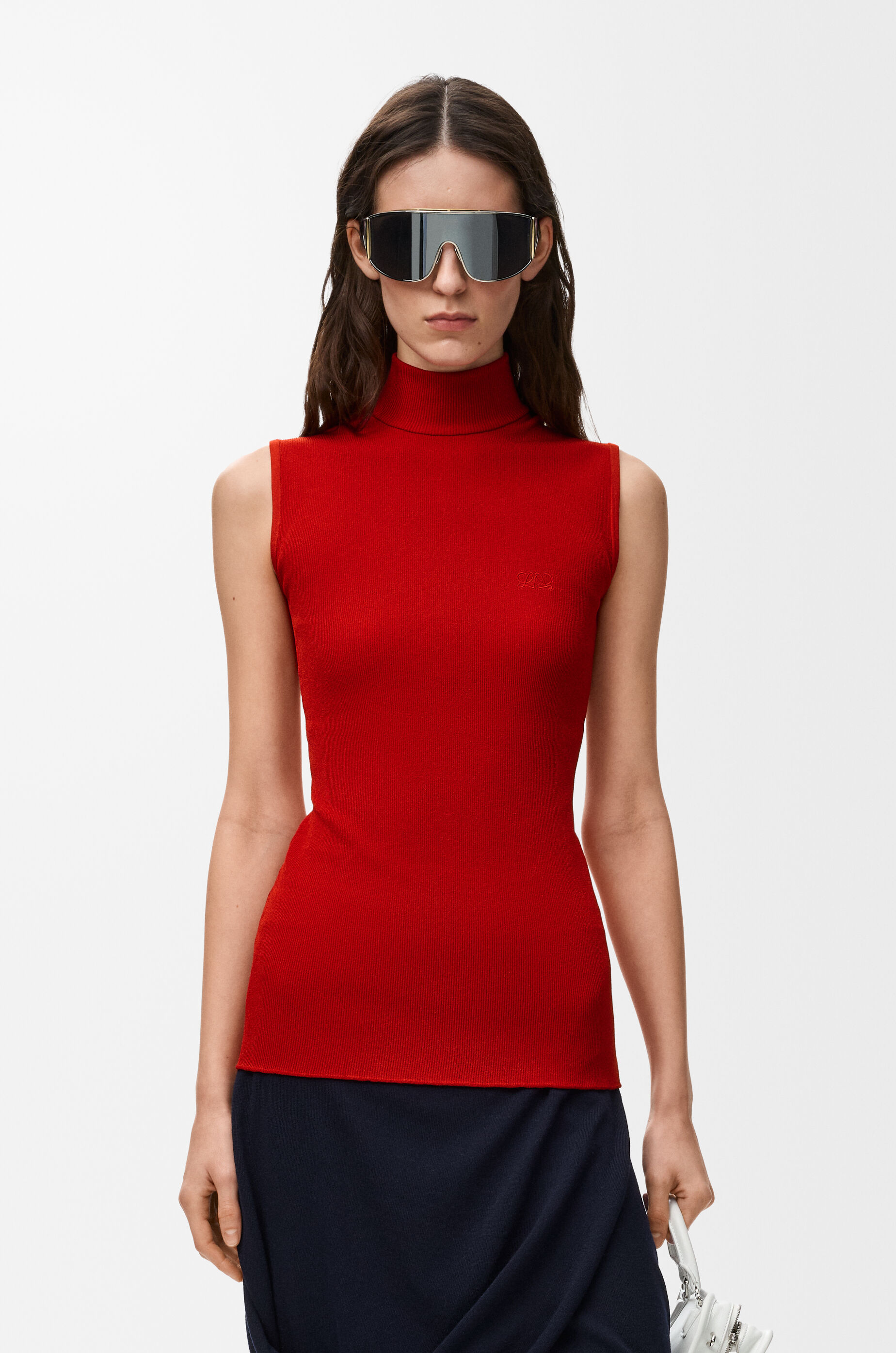 ノースリーブ トップス（レーヨンブレンド） レッド - LOEWE Japan