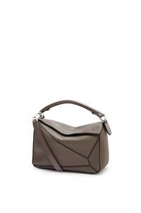 LOEWE Small Puzzle bag in soft grained calfskin Dark Taupe pdp_rd