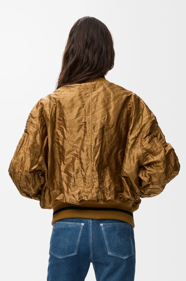 LOEWE Chaqueta bomber en tejido técnico Toffee